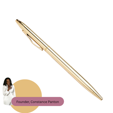 Gold bullet writing pen